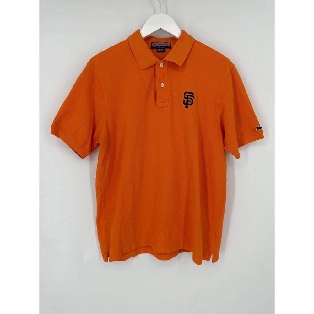 Vineyard Vines San Francisco Giants Mens Short Sleeve Polo